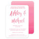 Pink Ombre Invitations Image 4 of 6